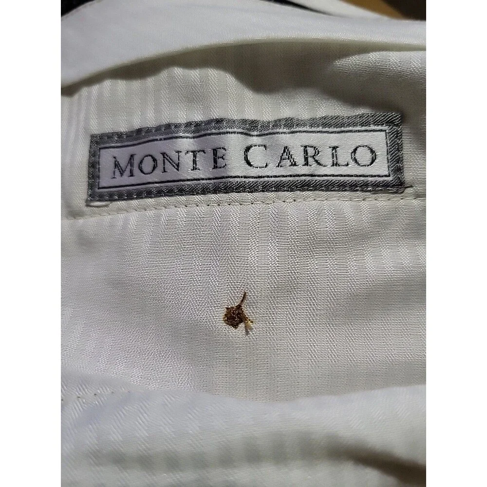 Monte Carlo Dress Pants Size Men's 38x34 Brown